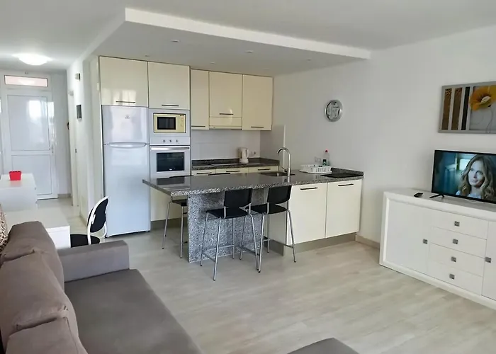 Appartement Comfortable On The 1st Sea Line In The South Of Tenerife
