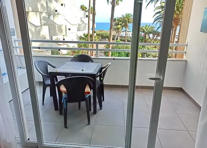 Apartamento Comfortable On The 1st Sea Line In The South Of Tenerife Las Galletas