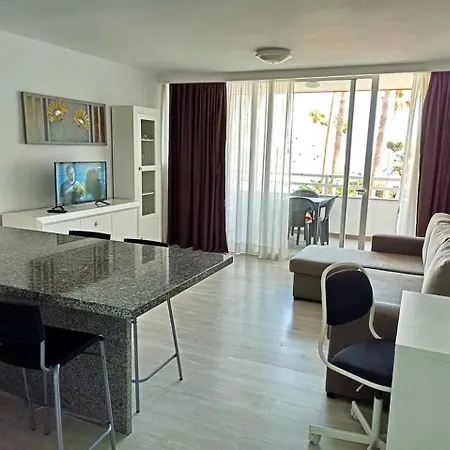 Comfortable On The 1st Sea Line In The South Of Tenerife *